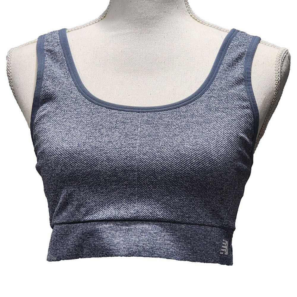New Balance Women's Medium Impact Activewear Blue Sports Bra Sizes XL